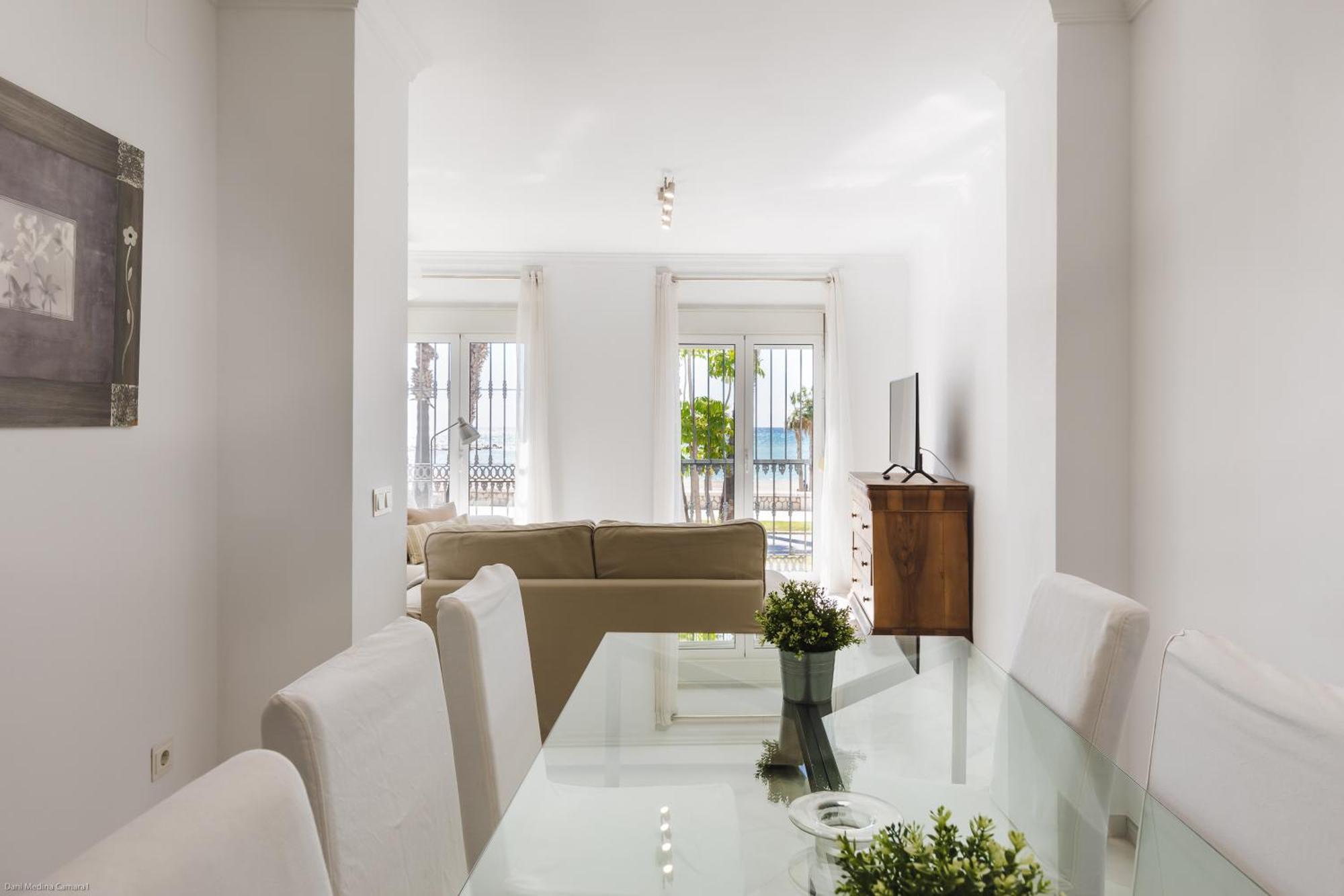 Apartamento Con Vistas Al Mar マラガ エクステリア 写真