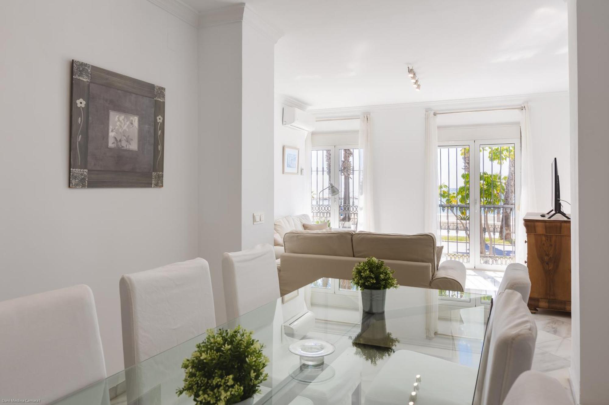 Apartamento Con Vistas Al Mar マラガ エクステリア 写真