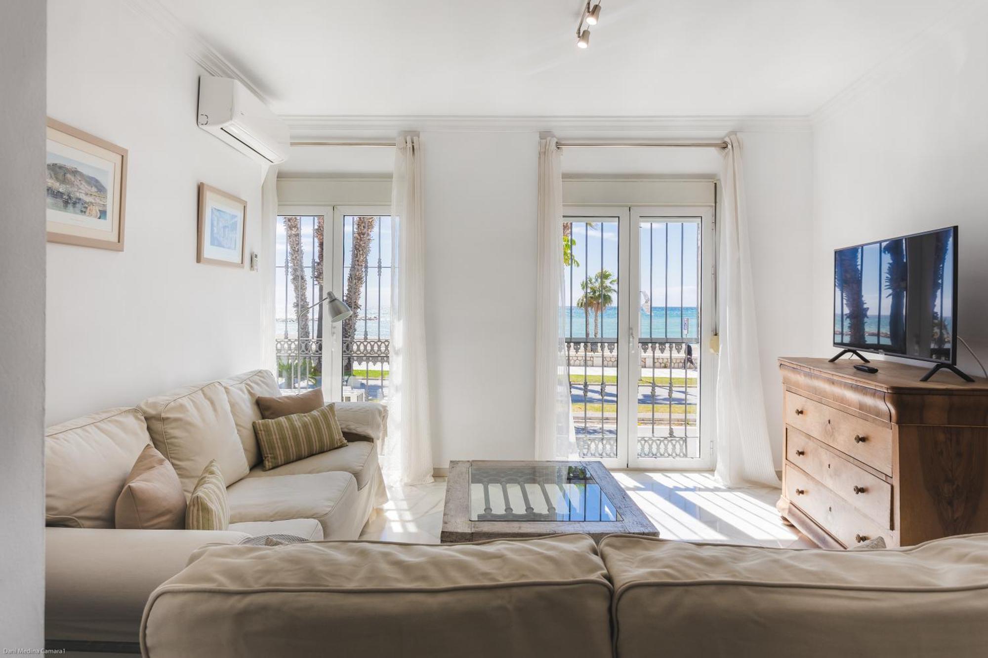 Apartamento Con Vistas Al Mar マラガ エクステリア 写真